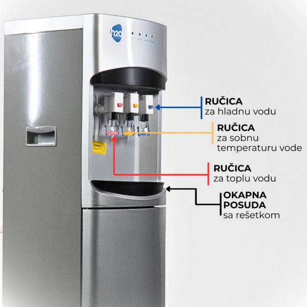 Aparat za vodu premium DZV-2024 BD A - Slika 11